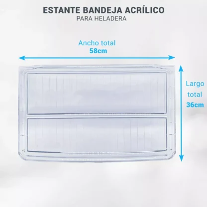 Estante Heladera Kohinoor Columbia Sin Guia 58cm - Image 2