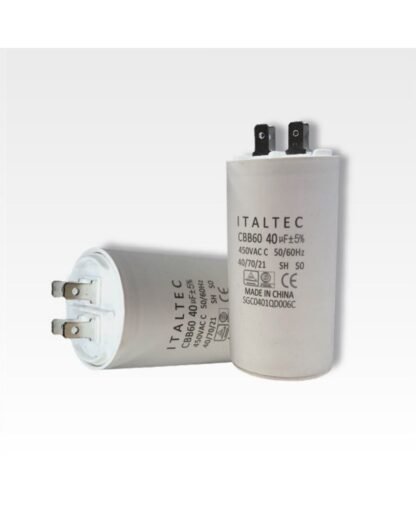 CAPACITOR 12.5 MF x 450V CBB60 4PIN CON TORNILLO